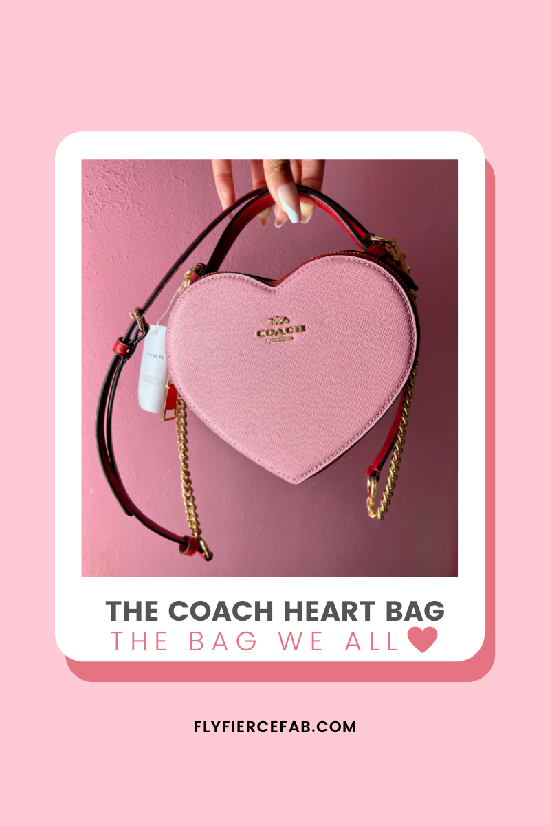 Coach's viral heart crossbody bag is back in stock and it's perfect for  Valentine's Day
