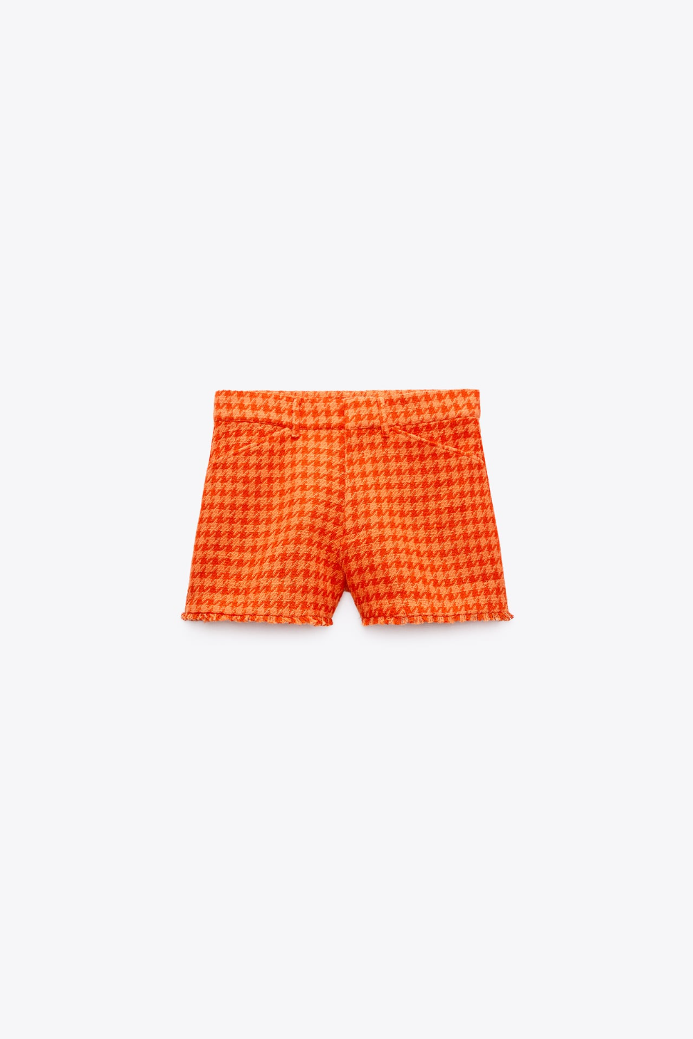 https://flyfiercefab.com/wp-content/uploads/2022/03/Zara-orange-houndtooth-tweed-shorts.png