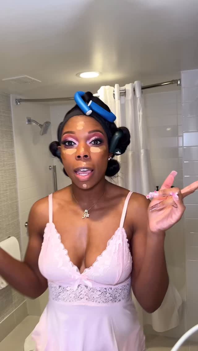 #AD Here’s a quick tutorial on how I did this pink full glam makeup look for my birthday! 👑🎂💖✨ comment “SHOP” and I’ll DM you the links to everything I used in this makeup tutorial 💌✨ https://liketk.it/5SLPZ

Products Used:
Eyes:
💖 BROWS | @colourpopcosmetics Brow Boss Brow Pencil in Dark Brown (gifted)
💖 PRIMER | @plouise_makeup_academy Rumour Base Shade 05
💖 EYESHADOWS | @beautybay Berries Eyeshadow Palette & P. Louise Wedding Wish XL Eyeshadow Palette
💖 LASHES | @amazonbeauty pooplaunch “cat eye” lashes

Face:
💖 PRIMERS | @onesize Extreme Mattifying Alkaine Primer (Oily areas) & @milkmakeup Hydrogrip Primer
💖 FOUNDATION | @narsissist Soft Matte Complete Foundation in Macao + @patmcgrathreal Sublime Perfection Foundation in D29
💖 CONCEALER | @tower28beauty Swiper Serum Concealer in 16 SB (gifted) + @tartecosmetics Shape Tape Concealer in 38N
💖 CONTOUR | @blackopalbeauty Foundation Stick in Suede Mocha
💖 LIQUID BLUSH | @elfcosmetics Comin In Hot Pink
💖 BLUSH |  @tower28beauty x @bonitravo “sunset shirley” blush
💖 BRONZER | @fentybeauty Sun Stalk’r Instant Warmth Bronzer in Coco Naughty 
💖 LOOSE POWDER | @onesize Ultimate Blurring Setting Powder in Ultra Pink
💖 FACE POWDER | One/Size Bouclé Silk Powder in Deepest 
💖 HIGHLIGHT | @madebymitchell Comet Case
💖 SETTING SPRAYS | @charlottetilbury Airbrush Flawless Waterproof Setting Spray & One/Size On Til Dawn Setting Spray in brown sugar

Lips:
💖 LIP LINER | @maccosmetics Chestnut Lip liner
💖 LIPSTICK | @hudabeauty staycation
💖 LIP GLOSS | made by mitchell strawberry swirl + @lagirlcosmetics holographic gloss in magical

—
#flyfiercefab #makeupforblackwomen #colourpop #cppartner makeup for melanin girls, woc makeup, makeup tutorial, birthday makeup look, birthday makeup ideas, pink makeup tutorial, valentines day makeup, Rhode Island influencer, Boston influencer, full glam, make up tutorial