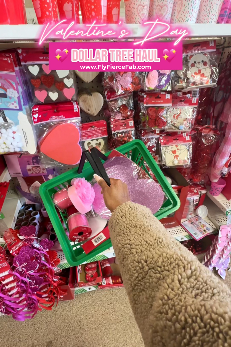 Dollar Tree Valentine's day 2024 Finds Fly Fierce Fab