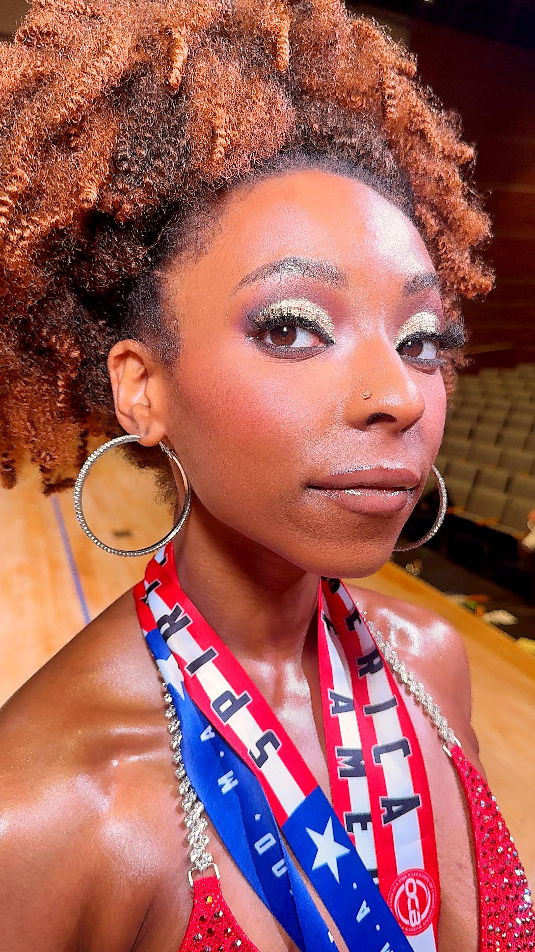 My sister @angelofthearts competed in her first bikini fitness competition and placed TWICE 💪🏾✨ I did her makeup for show day, and it lasted for 14 hours! 

I Used:
💖 @patricktabeauty @patrickta foundation in shade 18 golden neutral 
💖 @onesize oil sucker extreme mattifying primer

#flyfiercefab #makeupforblackwomen #patricktamakeup full glam makeup, show day makeup, bikini fitness competition makeup, fitness competition makeup, patrick ta foundation, all day makeup, long lasting makeup
